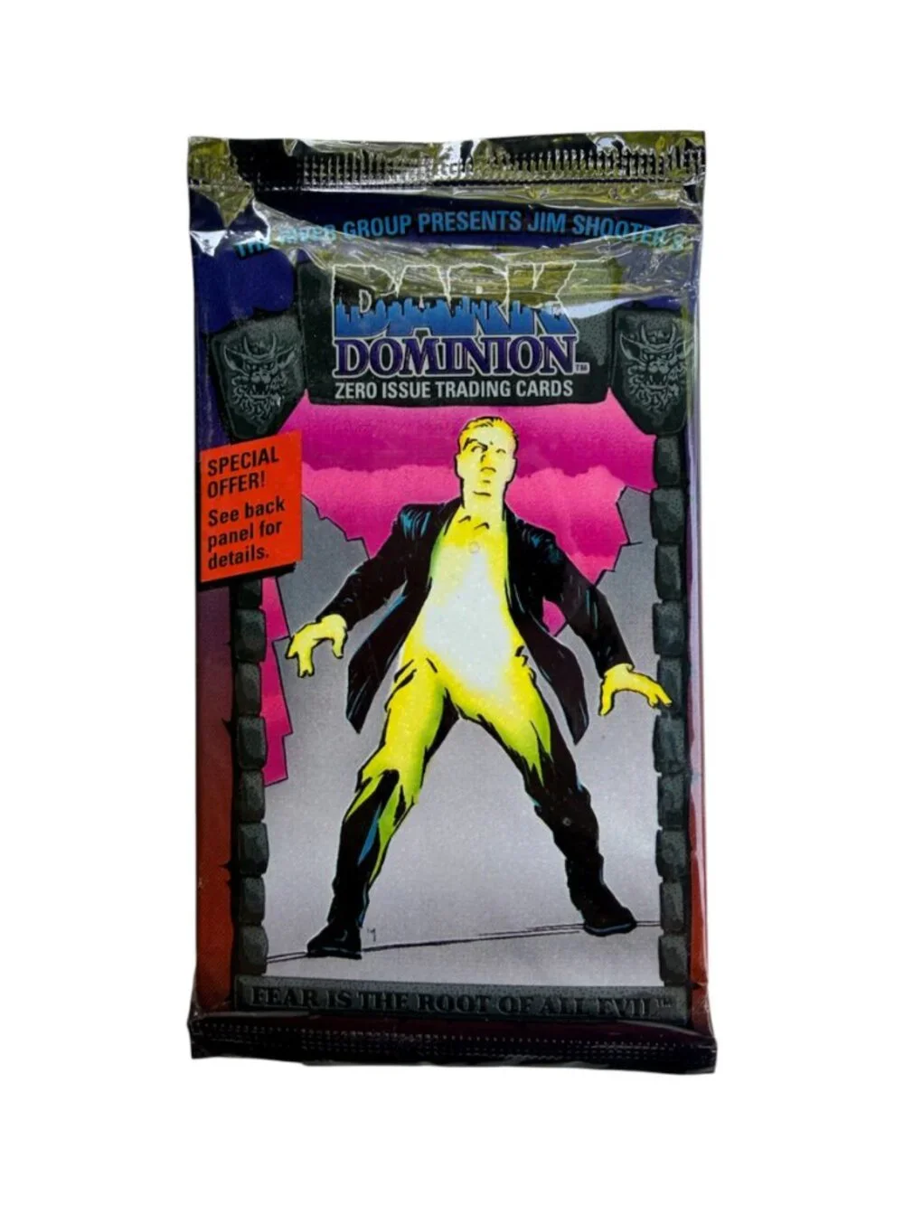 Vintage 1993 Dark Dominion Sealed Booster Packs (Set of 3)